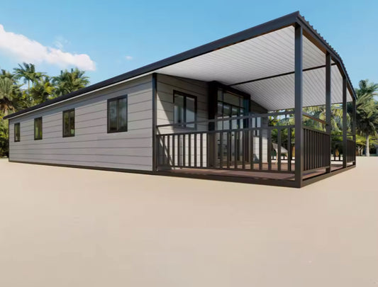 5. Three bedroom Granny flat Portable prefabricate Tiny Home , Three bedroom House