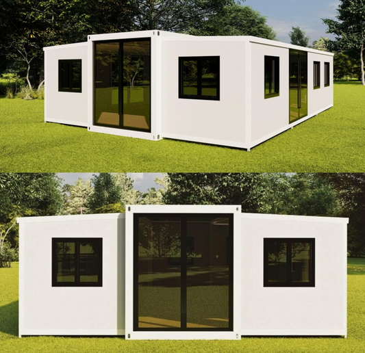 6.Three bedroom Granny flat Portable prefabricate Tiny Home , Three bedroom House