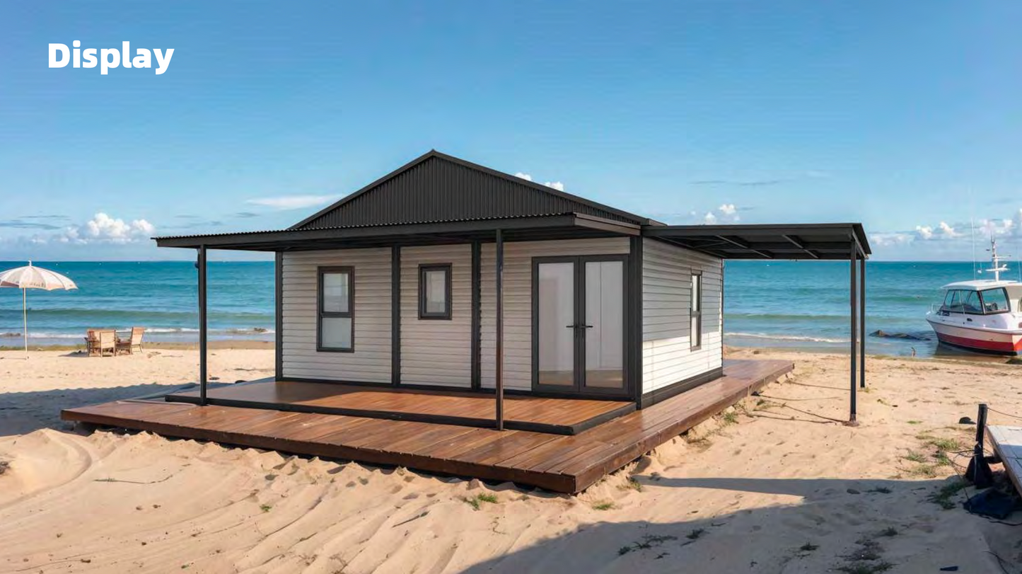 1.  Type A Premium Two bedroom Granny flat Portable prefabricate Tiny Home , One or Two Bedroom house